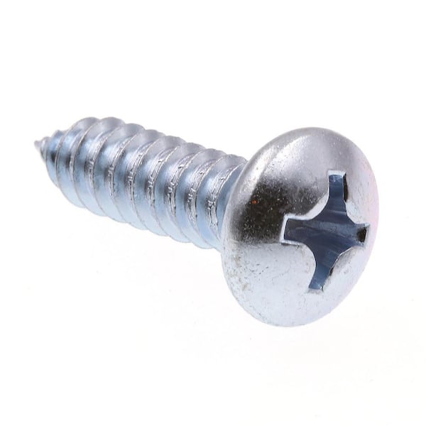 Prime-Line #14 x 7/8 in. Zinc Plated Steel Phillips Drive Pan Head Self-Tapping Sheet Metal Screws (75-Pack)