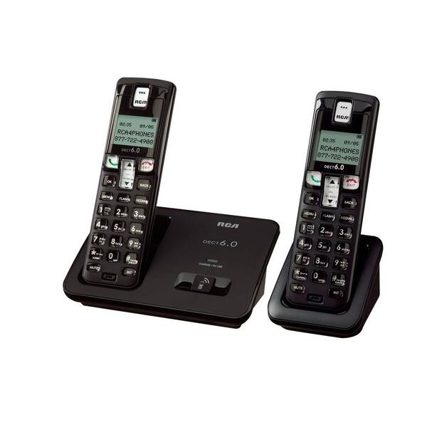 RCA DECT 6.0 Digital Cordless Phone with 2-Handsets