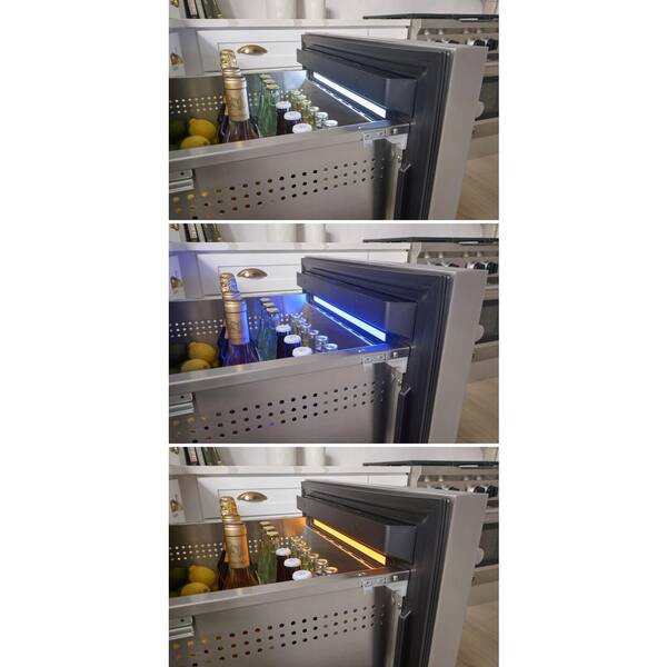 プリヴィレッジページです！ Zephyr Presrv 24 in. 5.1 cu. Ft. Dual Zone Outdoor Refrigerator