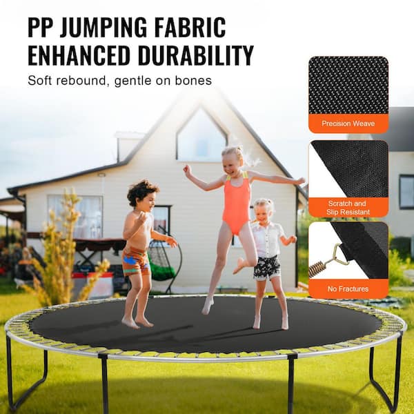 SKYSHALO Replacement Trampoline Mat, Jumping Mat Fits Frame,  Universal Jumping Mat for 14ft Round Trampoline YXBCTD14YC72X34X3V0-250311