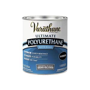 1 qt. Clear Semi-Gloss Water-Based Interior Polyurethane