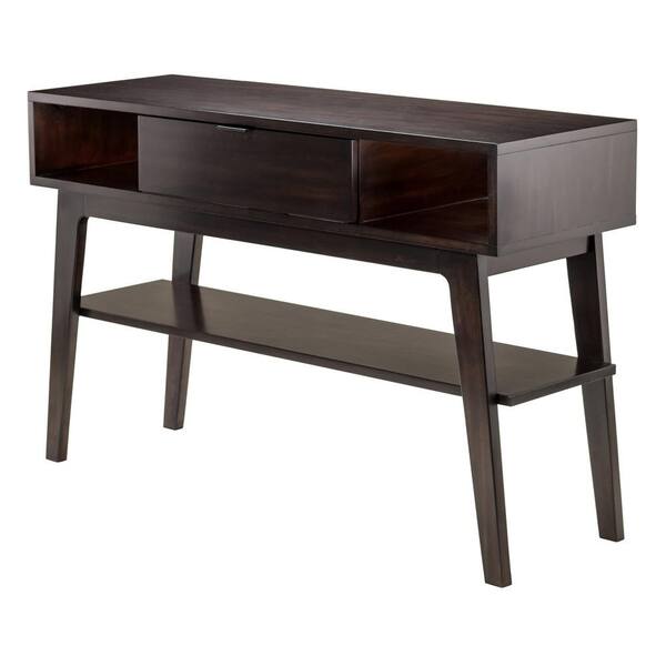 Winsome Wood Monty Smoke Console Table