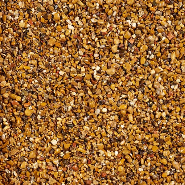 0.5 cu. ft. Bagged Pea Gravel Pebble Landscape Rock 64 Bags/32 cu. ft. /Pallet