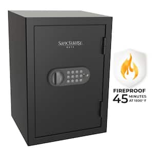 Onyx 1.34 cu. ft. Fireproof Home and Office Safe with Electronic Lock, Matte Black