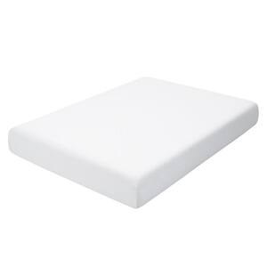 10 in. Soft Medium Firm Foam Twin Size Mattress with Bed-In-A-Box Bedroom Removable Cover