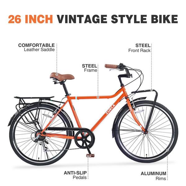 当時物　レア　orange bikes UK フルセット 26 in. Mountain Bike for Adult and Teenagers in Orange