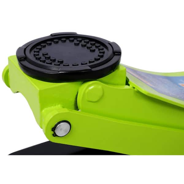 WRIGHTMASTER 4-Ton Low Profile Hydraulic Steel Floor Jack with