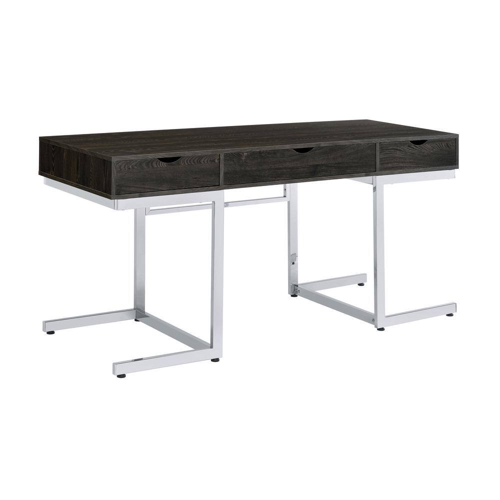 Loomie L Shaped Desk with Drawer, 55 W x 41 D Industrial Corner