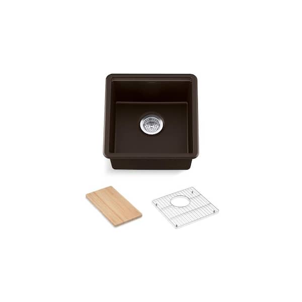 Billings 18 in. Undermount Bar Sink With Accessories