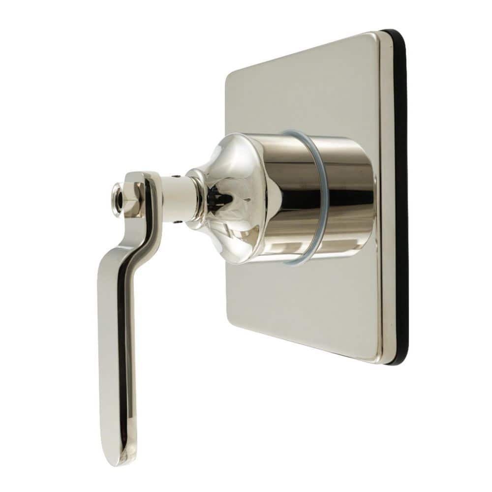Whitaker 1/2 in. Single-Handle 1-Hole Wall Mount 3-Way Diverter Valve with Trim Kit in Polished Nickel price history on PriceWatchPro