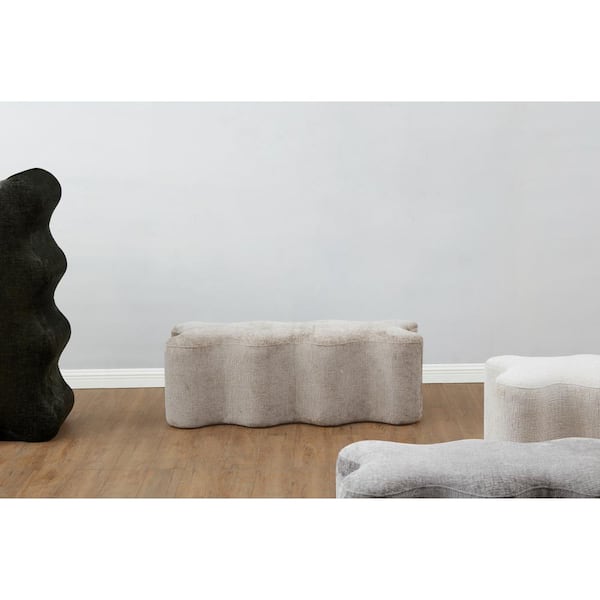 SAFAVIEH Jacqualessa Light Brown Entryway Bench 48 in.