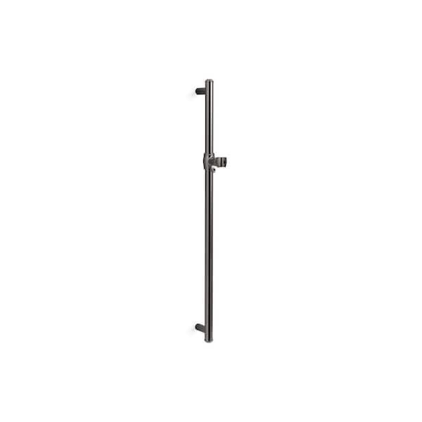 KOHLER Artifacts 30 in. Shower Slidebar in Vibrant Titanium