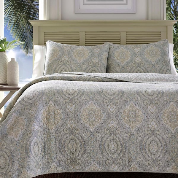 tommy bahama tidewater jacobean quilt