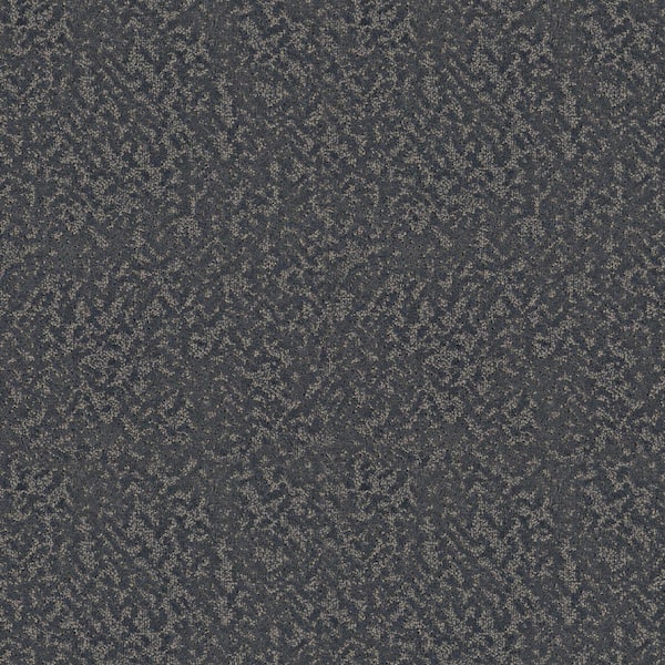 Radiant Comfort Lagoon Blue 40 oz. SD Polyester Pattern Carpet- Installation Required