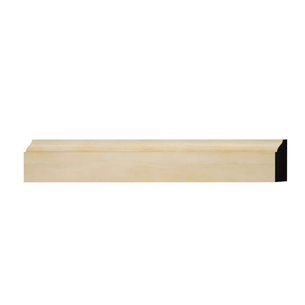 Ekena Millwork WM947 0.38 in. D x 1.25 in. W x 6 in. L Wood (Pine ...