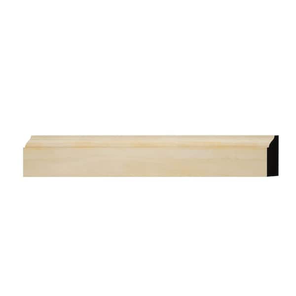 Ekena Millwork WM947 0.38 in. D x 1.25 in. W x 6 in. L Wood (Pine) Casing Sample