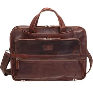 Buffalo Triple Compartment Briefcase for 15.6 in. Laptop/Tablet