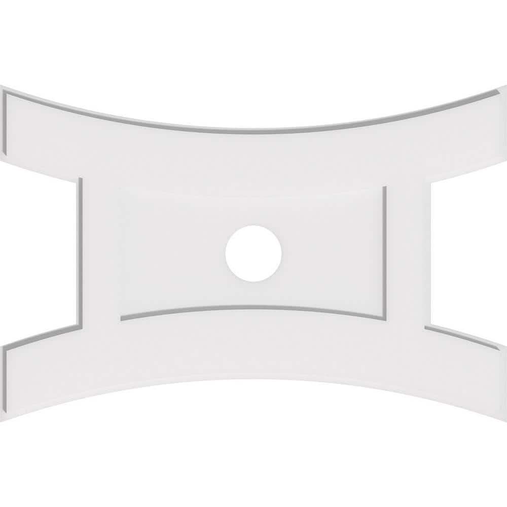 36 in. W x 24 in. H x 4 in. ID x 1 in. P Haven Architectural Grade PVC Contemporary Ceiling Medallion price history on PriceWatchPro