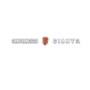 San Francisco Giants Sun Stripe 3.25 in. x 34 in. Windshield Decal