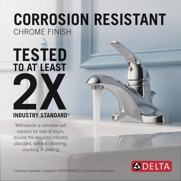 Delta Foundations sold Bathroom Sink Faucet One handle 4