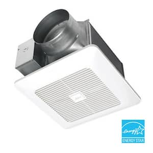 WhisperGreen Select Pick-A-Flow 110/130 or 150 CFM Quiet Exhaust Fan Flex-Z Fast Install bracket + 6 in. Duct Adapter