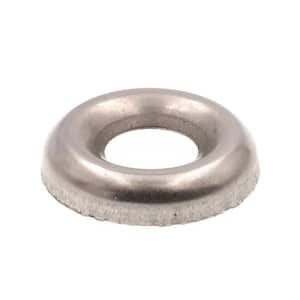 #12 Grade 18-8 Stainless Steel Countersunk Finishing Washers (25-Pack)