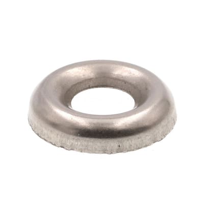 250 8g STAINLESS STEEL A2 SCREW CUP FINISHING WASHERS FOR COUNTERSUNK SCREWS * 