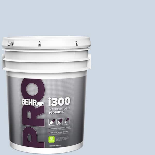 5 gal. #ICC-35 Blue Reflection Eggshell Interior Paint