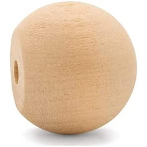 Unfinished WoodBall Knobs 1-1/2 – (50-Pack)