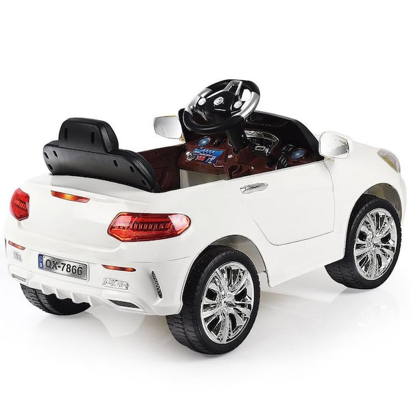 Costway 6V Kids Ride On Car Rc Remote Control Battery Powered W/ Led Lights Mp3 