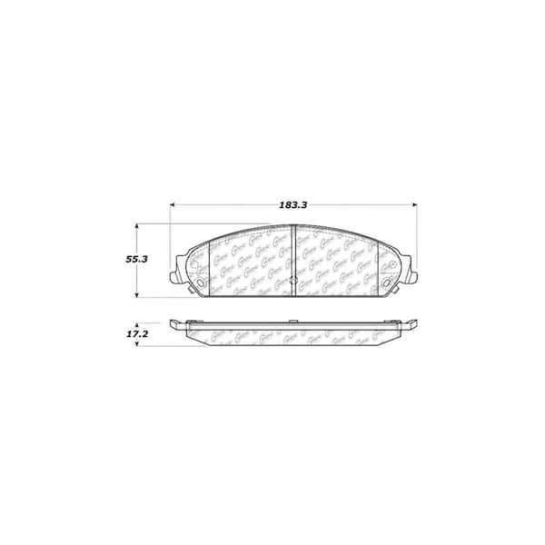 Centric Parts Disc Brake Pad Set