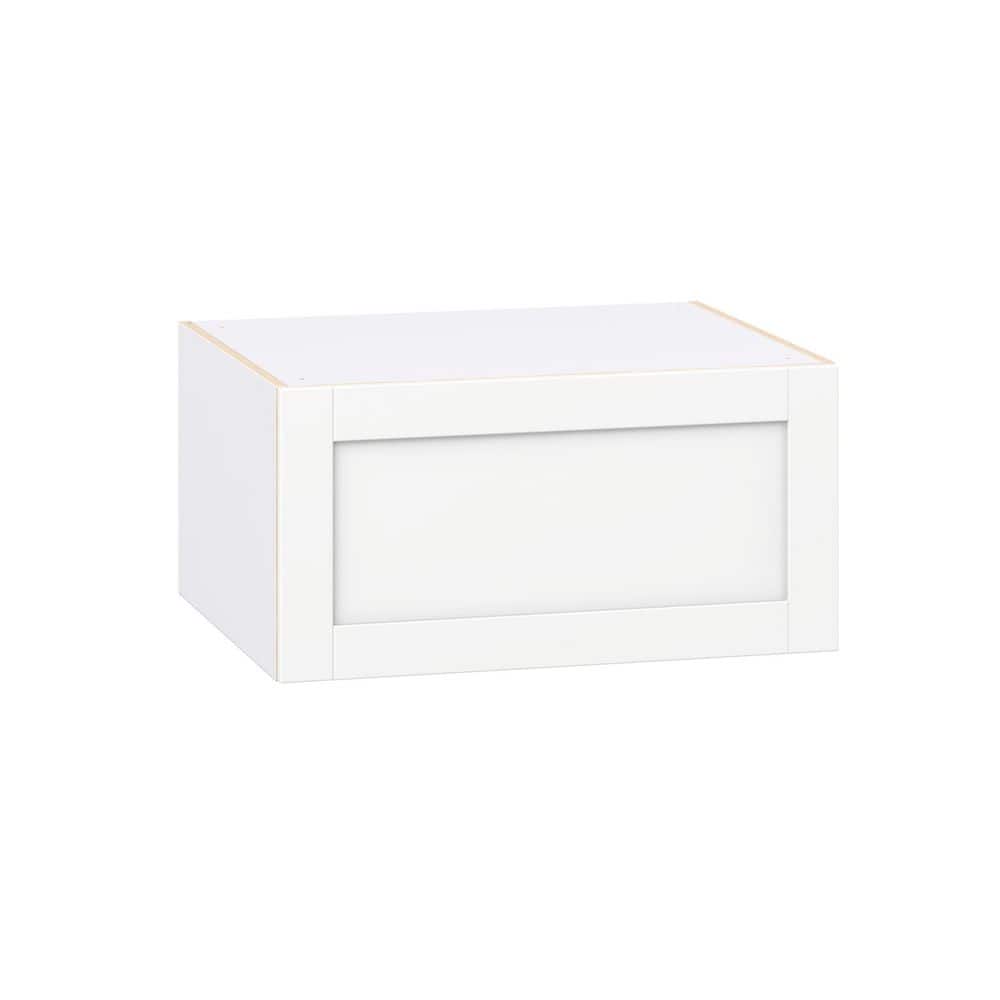 Milton 30 in. W x 24 in. D x 15 in. H Assembled Shaker Wall Bridge Kitchen Cabinet in Bright White with Lift Up Door price history on PriceWatchPro
