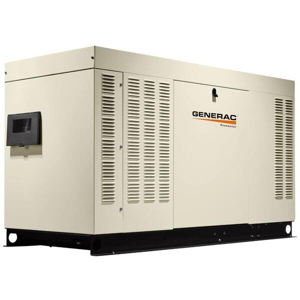 Generac 60,000-Watt Liquid Cooled Standby Generator with Natural Gas and Steel Enclosure