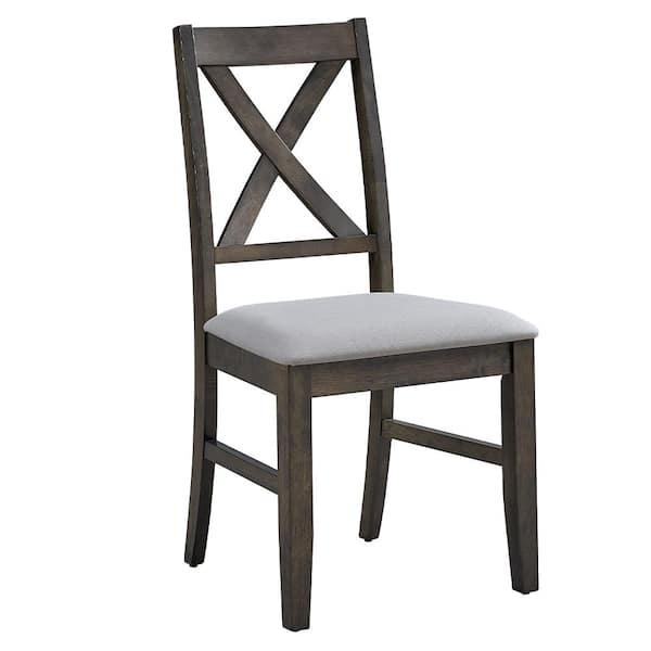 Marit Gray Side Chair (Set-2)