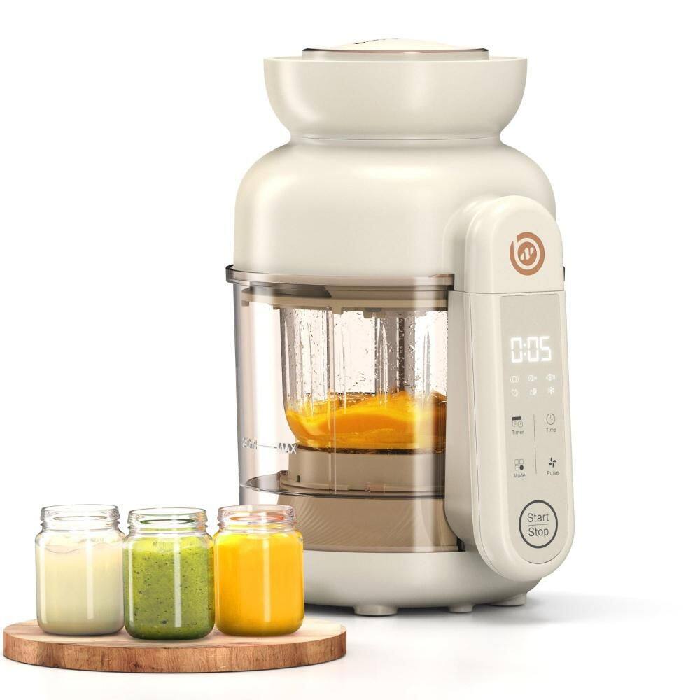 12 oz. Auto Baby Food Maker with Auto Cooking, Easy Cleaning, Touch Screen for Baby Blender, Steamer and Puree Maker