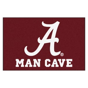 University of Alabama Red Man Cave 2 ft. x 3 ft. Area Rug