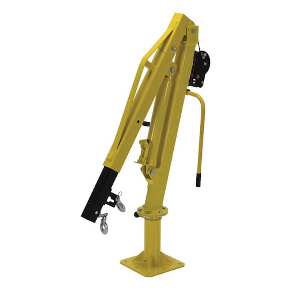 Built up WOOD style Jib Loading crane ready for the layout 