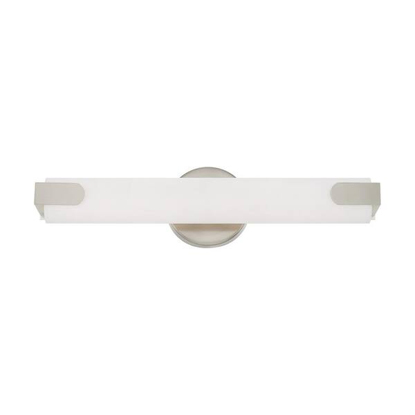 Livex Lighting 16382-91 Avelar Bath Light Brushed Nickel Livex Lighting 16382-91 Avelar Bath Light Brushed Nickel