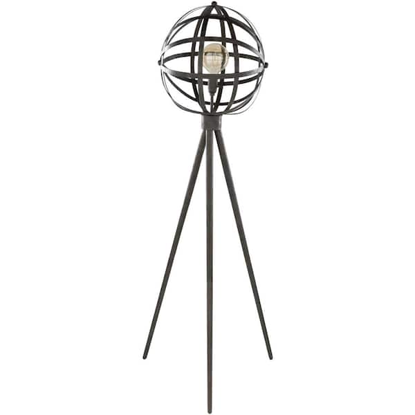 Artistic Weavers Lilum 65.5 in. Rust Indoor Floor Lamp with Rust Novelty Shaped Shade