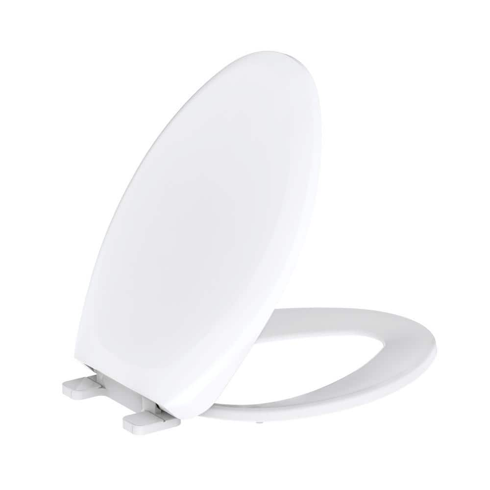 Gerber G0099213 Hinsdale Elongated Closed-Front Toilet Seat - White