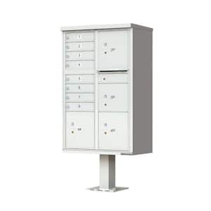 1570 Series 8-Mailboxes, 1-Outgoing Compartment, 4-Parcel Lockers, Vital Cluster Box Unit