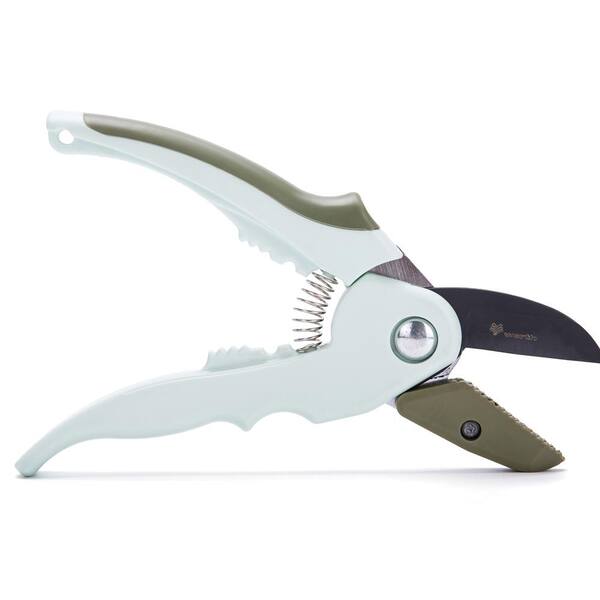 Worth Garden 8 in. Anvil Pruner with Safety Lock