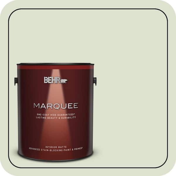 BEHR MARQUEE 1 gal. #M380-1 Cavan Matte Interior Paint & Primer