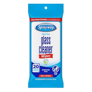 Sprayway Glass Cleaner Wipes (20-Count) SW199R - The Home Depot