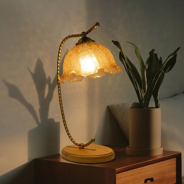 vintage ランプ Vintage Tiffany Style Floor Lamp, 3 Lights,Stained Glass Shade