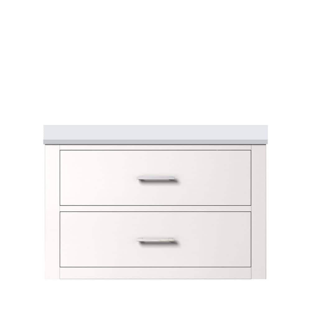 Sherman 30 in W x 22 in D White Double Bath Vanity with Cultured Marble Top price history on PriceWatchPro