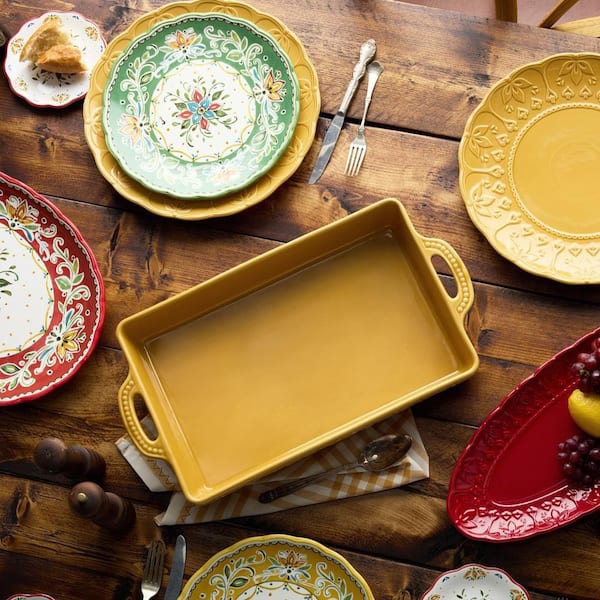 Provence Medium Rectangular Baker 14 in. x 8.75 in.