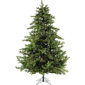 10 ft pre lit christmas tree multicolor lights