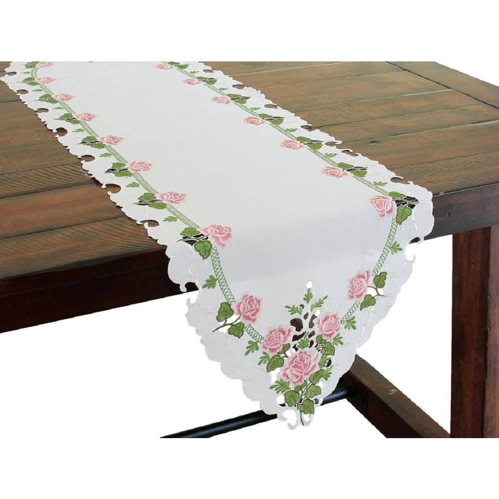 Xia Home Fashions Harvest Hues Embroidered Cutwork Fall Table Runner 15 by 54-Inch Xia Home Fashions Harvest Hues Embroidered Cutwork Fall Table Runner 15 by 54-Inch