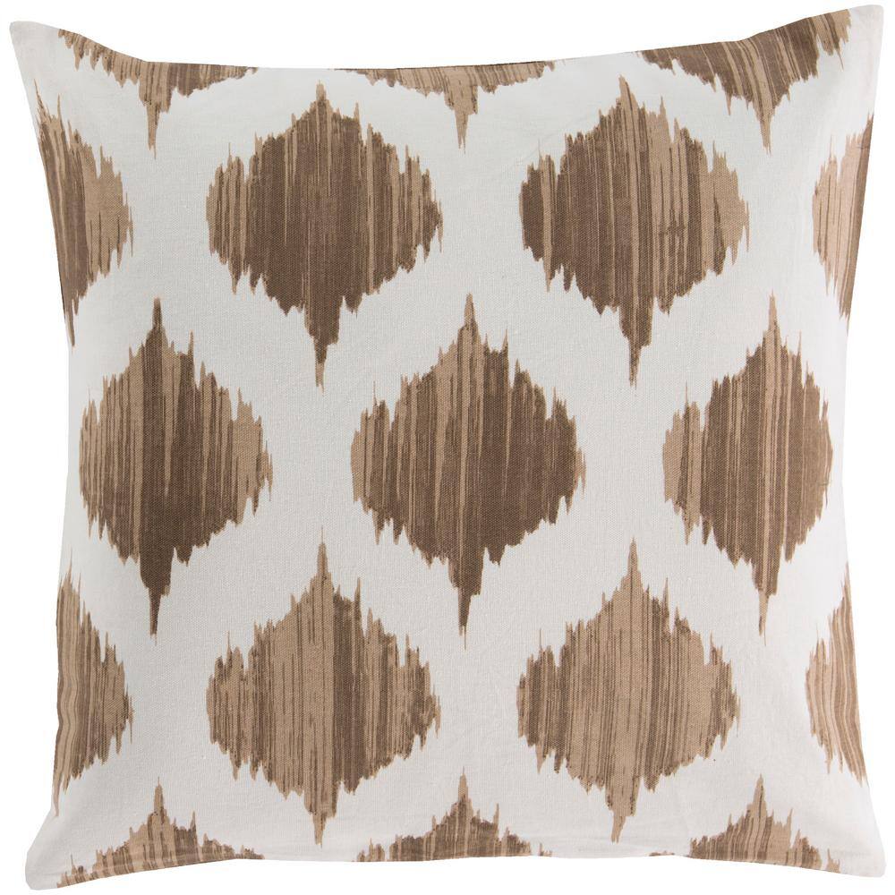 Artistic Weavers Helmond Tan Geometric Polyester 22 in. x 22 in. Throw